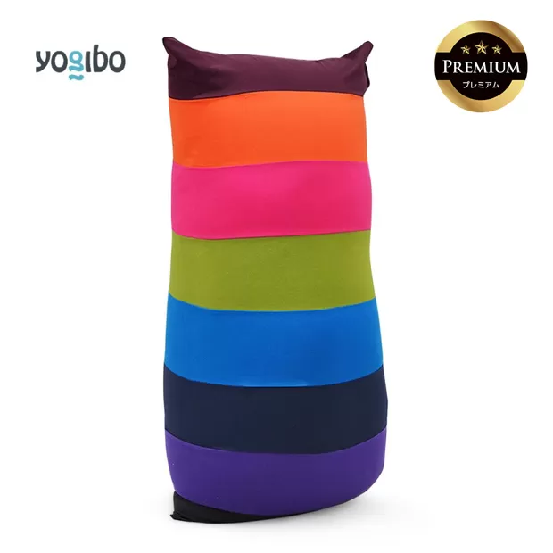 Yogibo Short Rainbow Premium（ヨギボー ショート レインボー プレミアム）＜ブライト＞