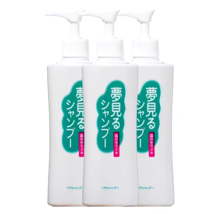 100%天然のヘアシャンプー「夢見るシャンプー」300ml 3本セット