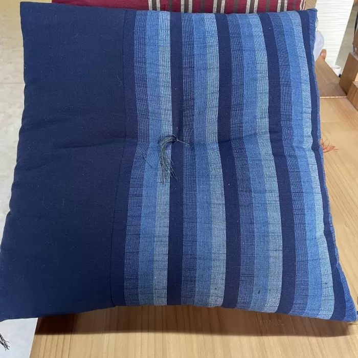 角座布団(45センチ角) 紺