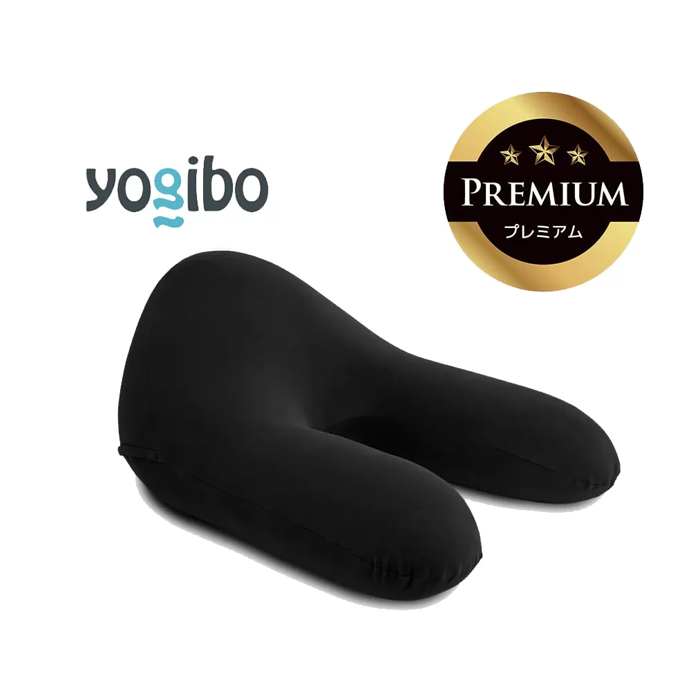 Yogibo Ghost Premium(ヨギボー ゴースト プレミアム)ブラック【ビーズクッション ビーズ 座椅子 椅子 クッション ビーズソファー ビーズソファ 新生活 プレゼント インテリア 家具 ベッド ゲーム】