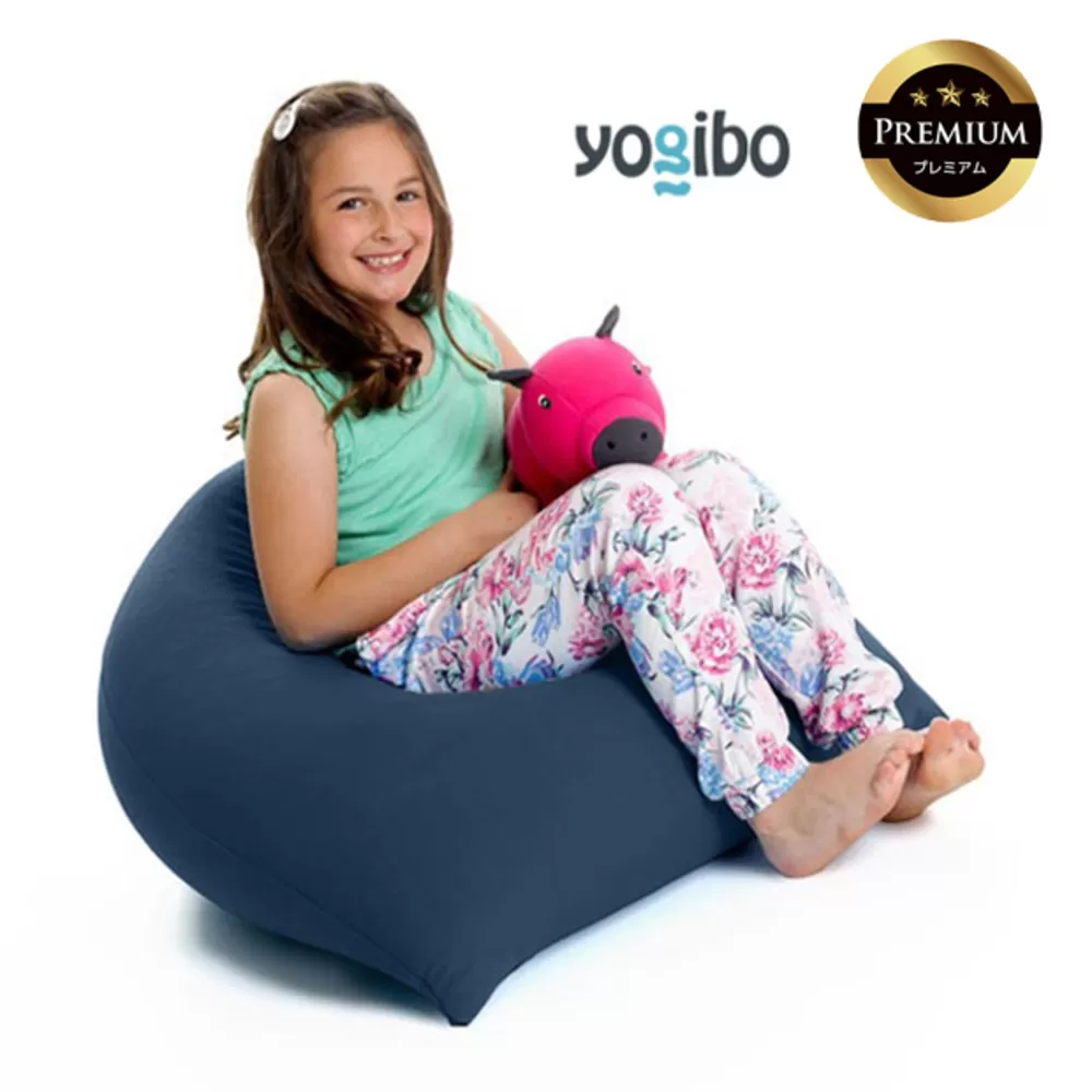 Yogibo Pyramid Premium（ヨギボー ピラミッド プレミアム）＜ネイビーブルー＞