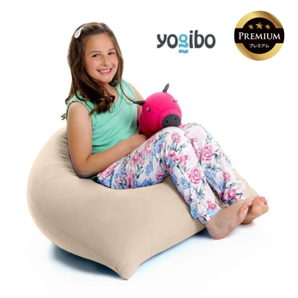 Yogibo Pyramid Premium（ヨギボー ピラミッド プレミアム）＜ライトグレー＞