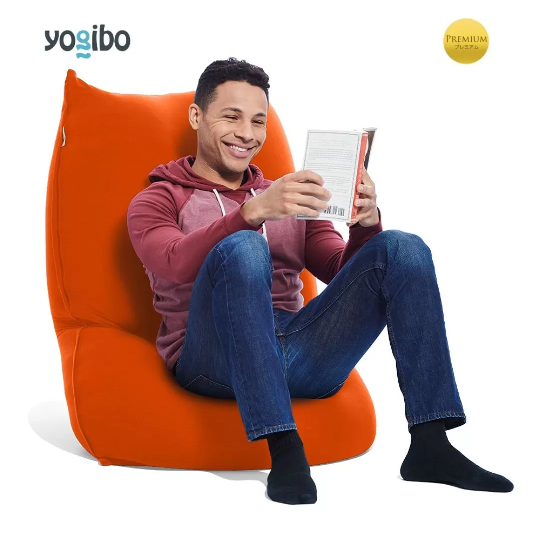 Yogibo Lite Premium（ヨギボー ライト プレミアム）＜オレンジ＞