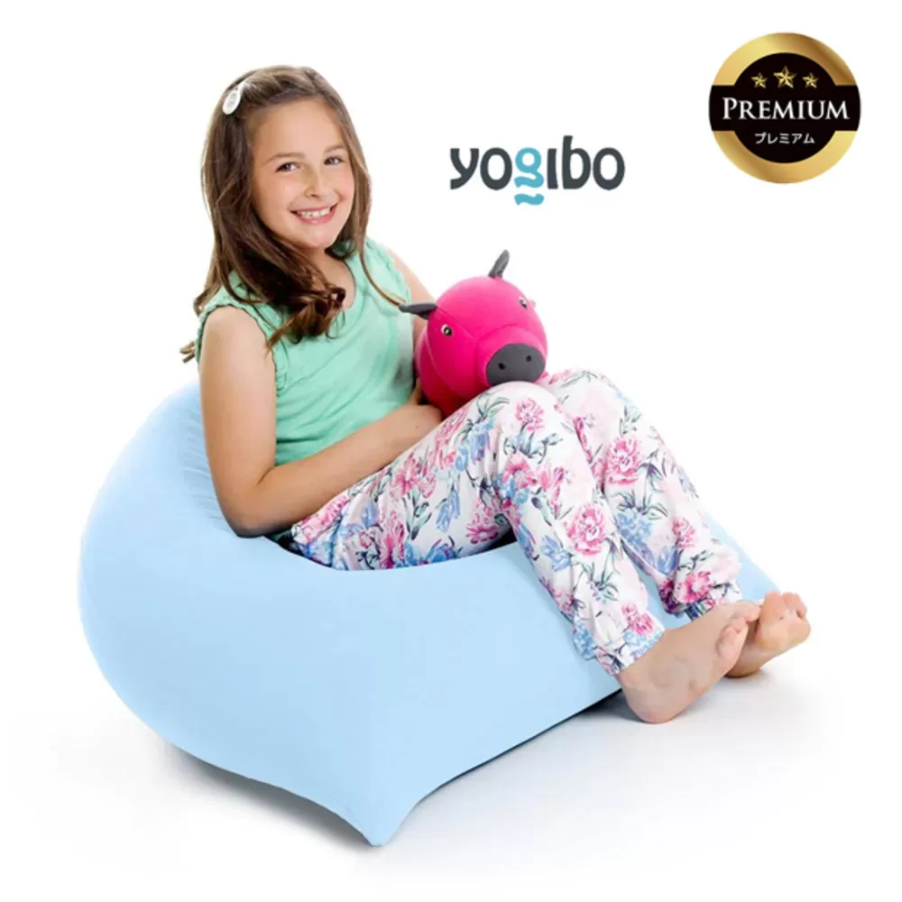 Yogibo Pyramid Premium（ヨギボー ピラミッド プレミアム）＜ペールブルー＞