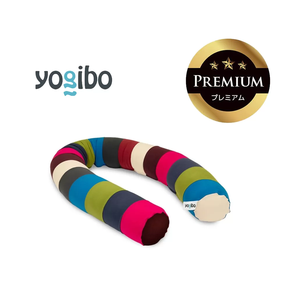 Yogibo Caterpillar Roll Long Premium（ヨギボー キャタピラー ロール ロング プレミアム）ブライト【ビーズクッション ビーズ 座椅子 椅子 クッション ビーズソファー ビーズソファ 新生活 プレゼント インテリア 家具 ベッド ゲーム】