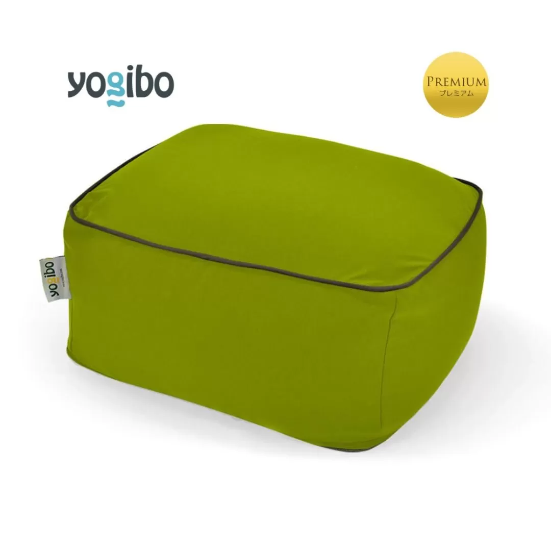 Yogibo Ottoman Premium(ヨギボー オットマン プレミアム)<ライムグリーン>