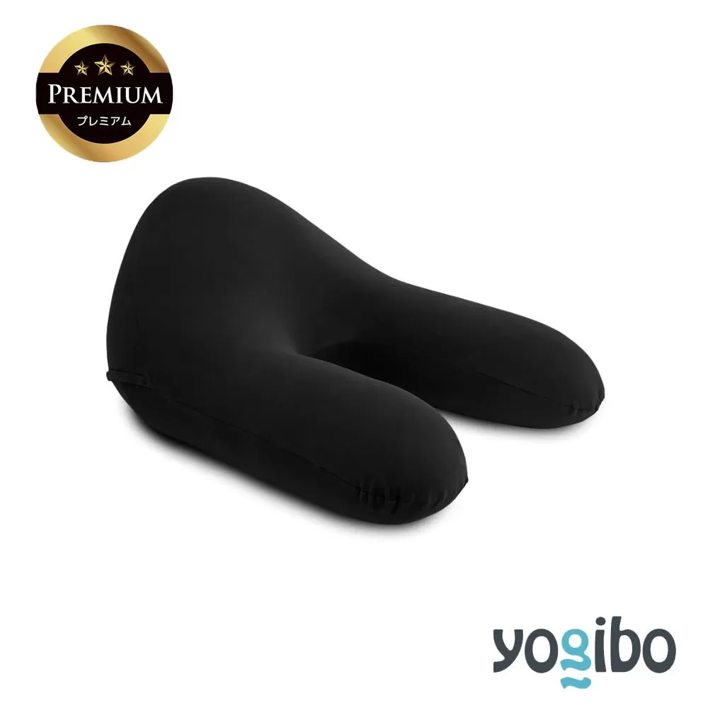 Yogibo Ghost Premium（ヨギボー ゴースト プレミアム）ブラック【ビーズクッション ビーズ 座椅子 椅子 クッション ビーズソファー ビーズソファ 新生活 プレゼント インテリア 家具 ベッド ゲーム】