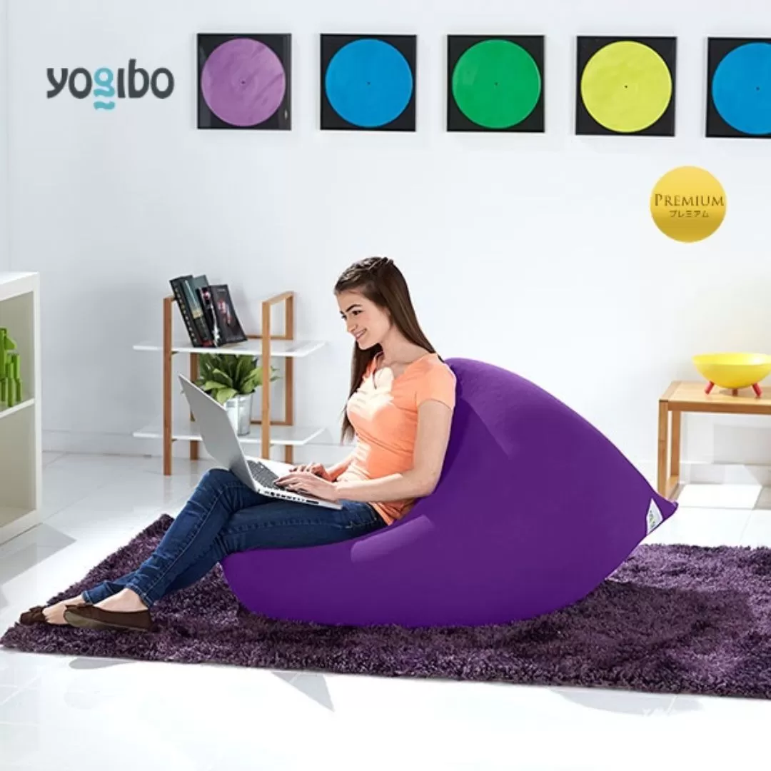 Yogibo Mini Premium（ヨギボー ミニ プレミアム）＜パープル