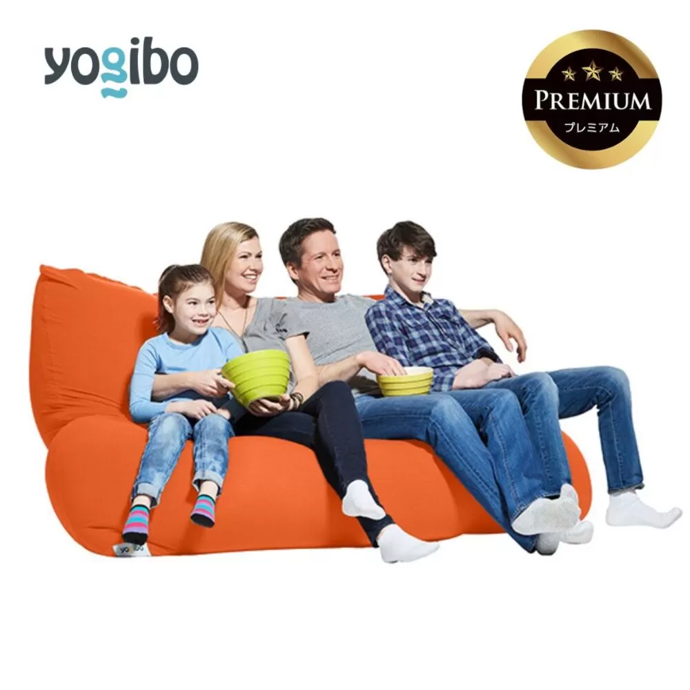Yogibo Giga Max Premium（ヨギボー ギガ マックス プレミアム）＜オレンジ＞