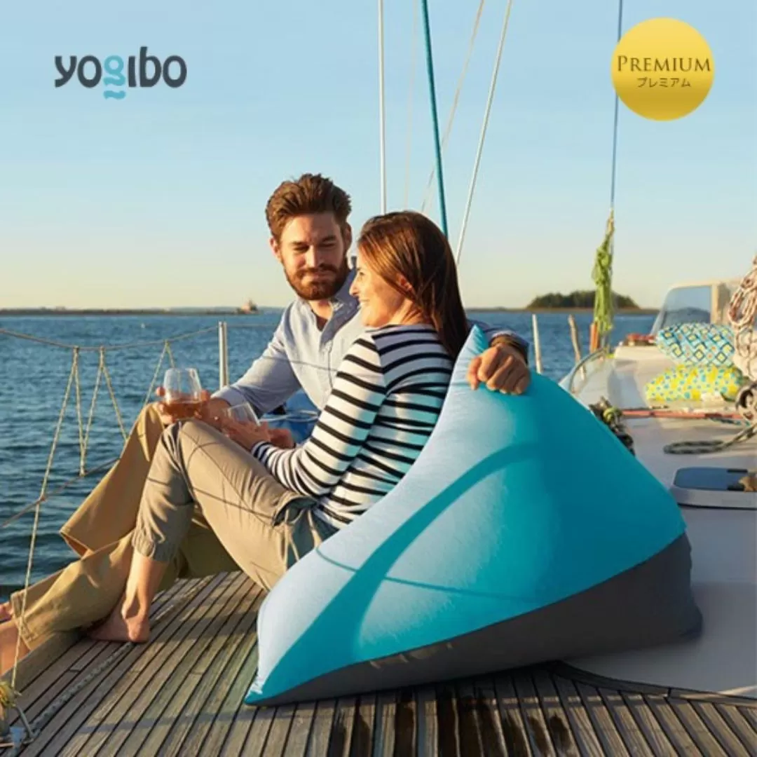 Yogibo Zoola Pyramid Premium(ヨギボー ズーラ ピラミッド プレミアム)<スカイ>