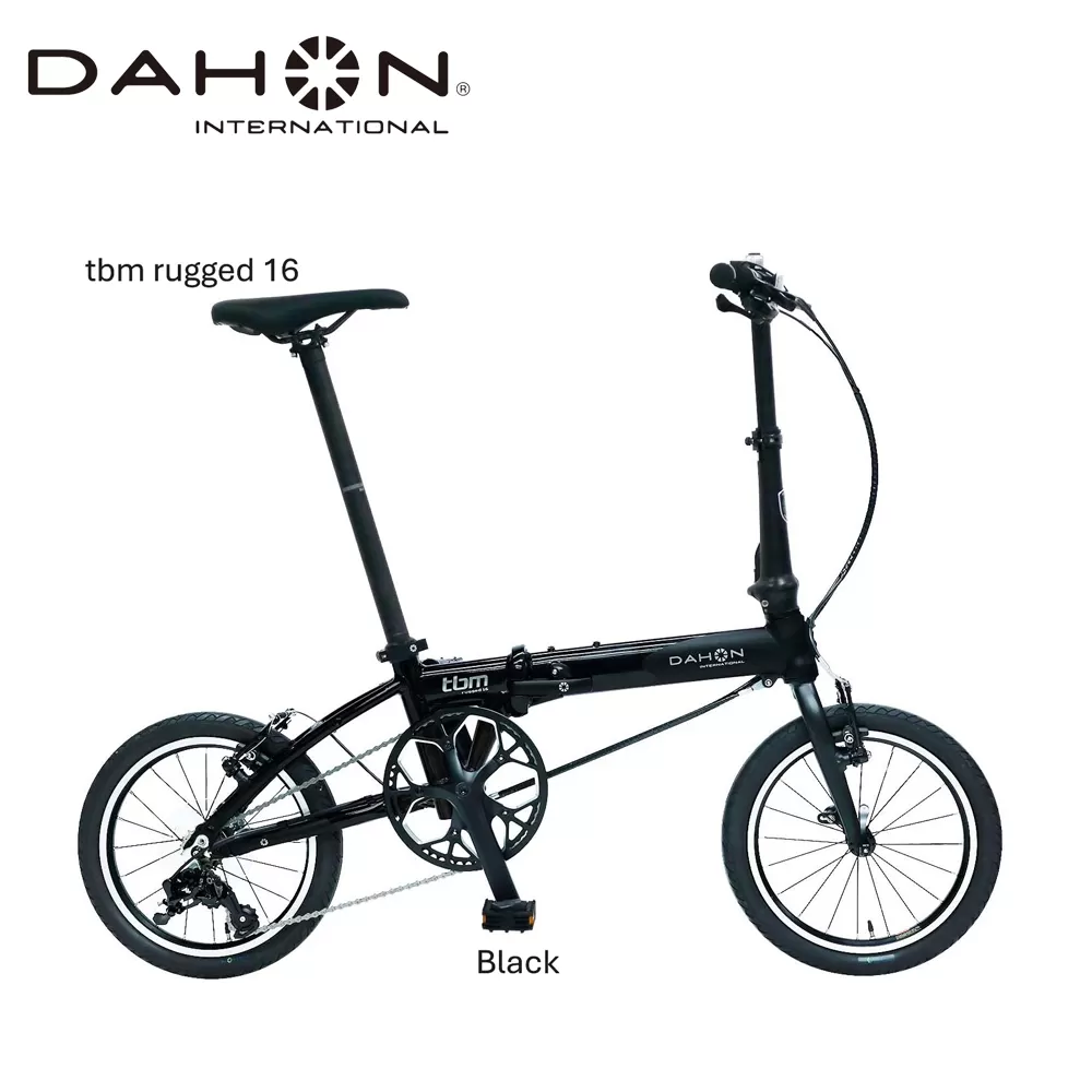 DAHON Int Folding Bike tbm rugged 16　Black【四日市市 で人気の返礼品 武田産業 折り畳み自転車 自転車 折りたたみ自転車 折りたたみ式自転車 三重県 四日市市ふるさと納税】