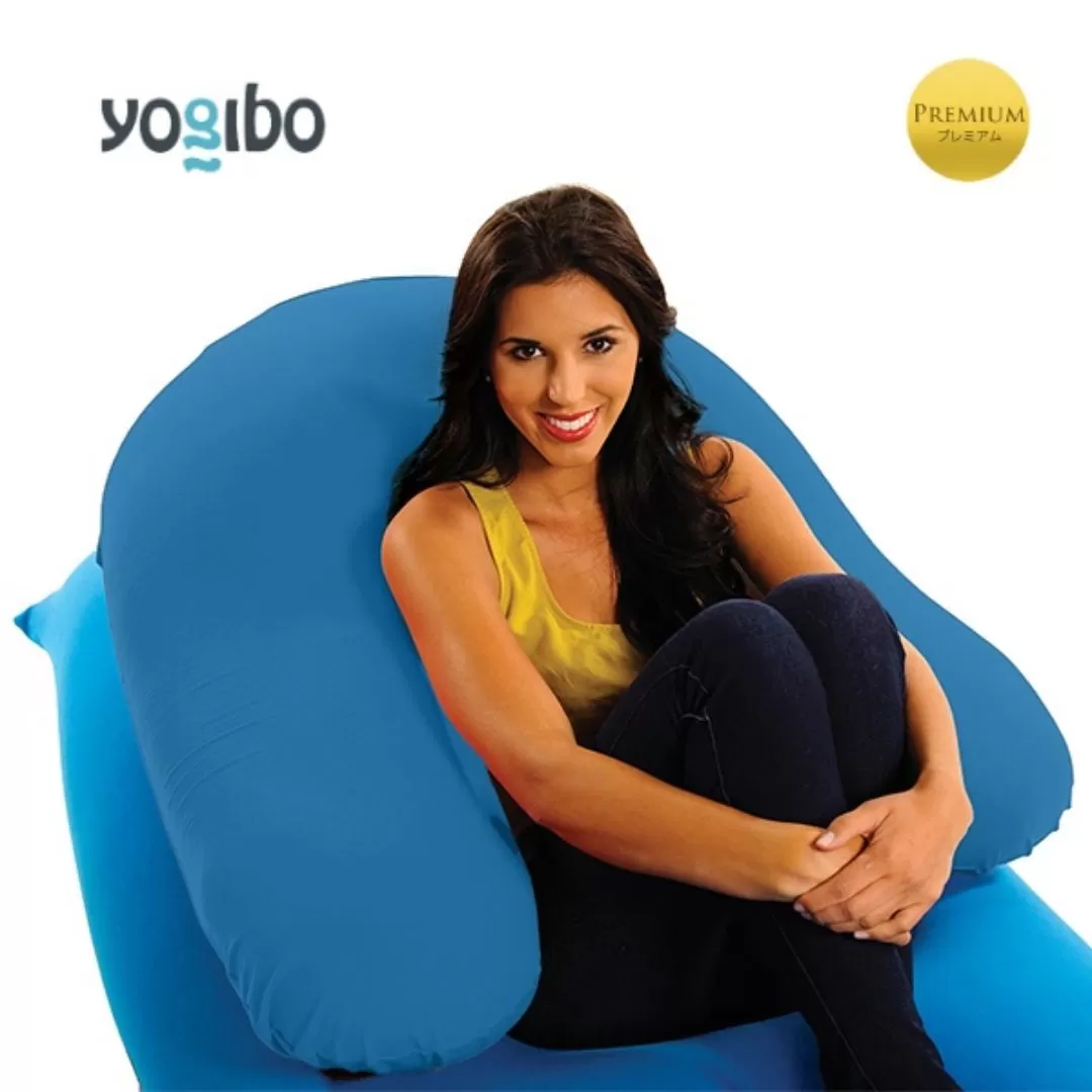 Yogibo Support Premium(ヨギボー サポート プレミアム)<アクアブルー>
