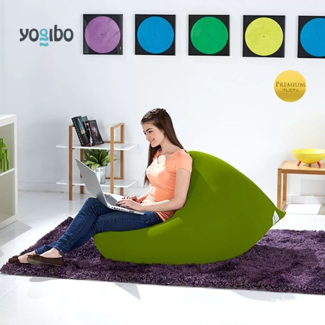 Yogibo Mini Premium（ヨギボー ミニ プレミアム）＜ライムグリーン＞