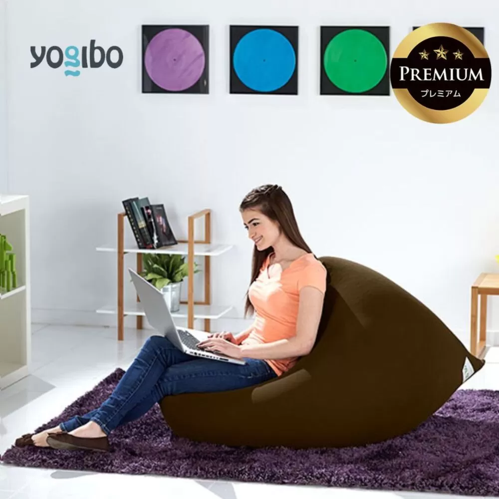 Yogibo Mini Premium(ヨギボー ミニ プレミアム)<チョコレートブラウン>
