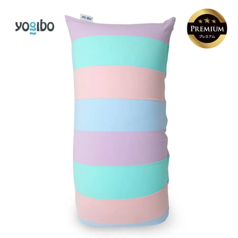 Yogibo Short Rainbow Premium(ヨギボー ショート レインボー プレミアム)[パステル]
