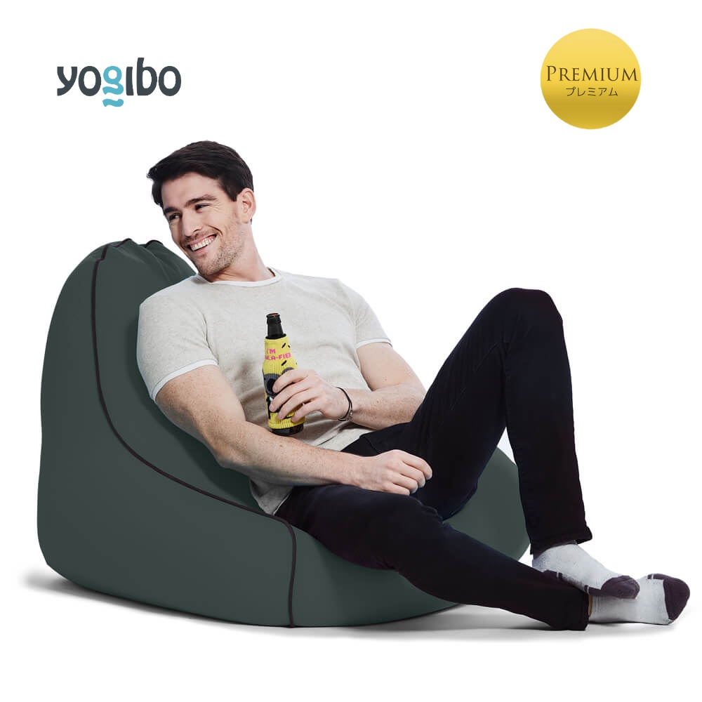 ヨギボー ラウンジャー Yogibo 折畳ん Lounger ネイビーブルー