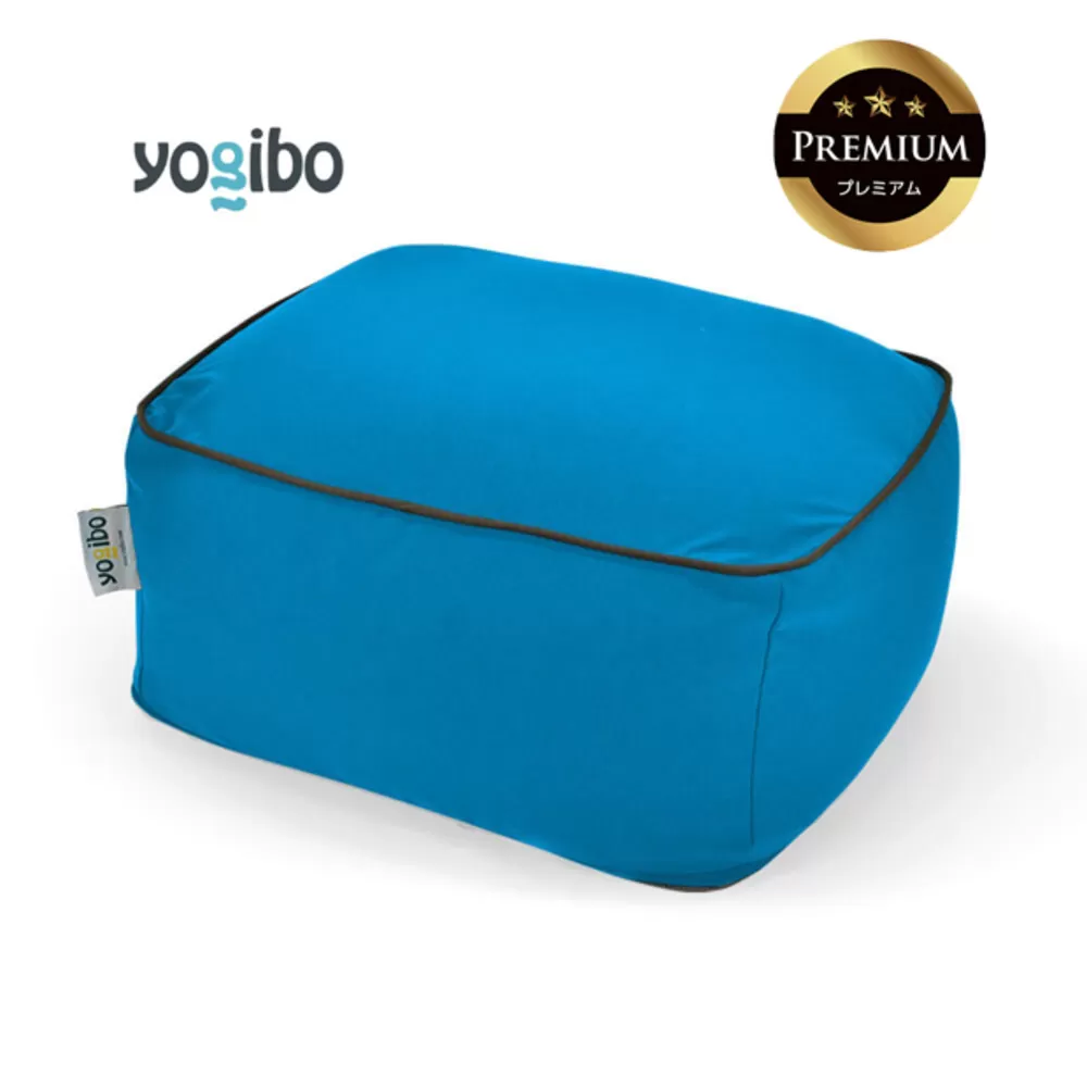 Yogibo Ottoman Premium（ヨギボー オットマン プレミアム）＜アクアブルー＞