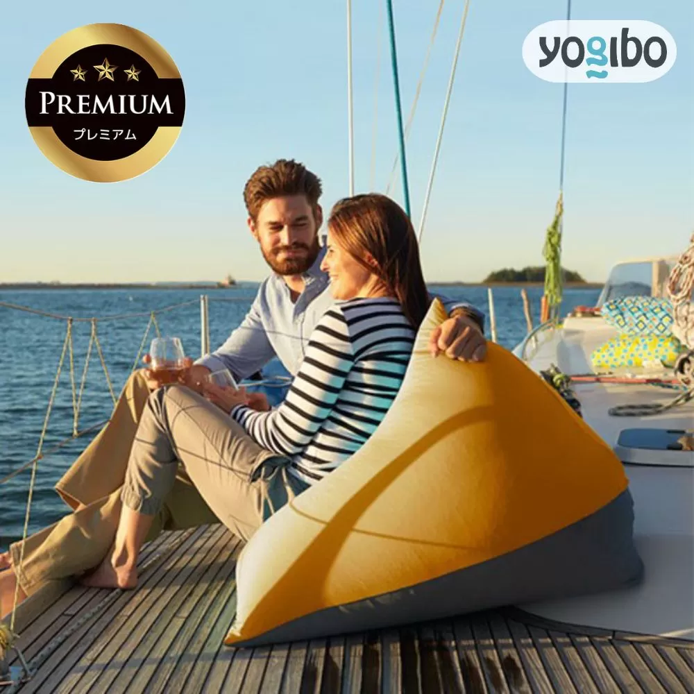 Yogibo Zoola Pyramid Premium（ヨギボー ズーラ ピラミッド プレミアム）＜サンシャイン＞