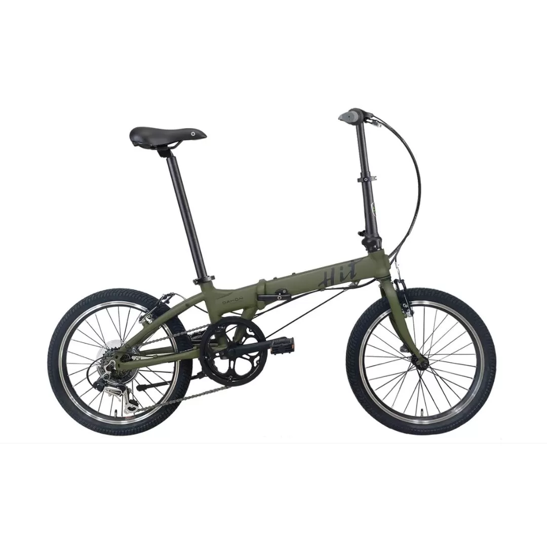 40年の歴史をもつ米国ダホン社の高性能折り畳み自転車 DAHON International Folding Bike Hit Limited Edition Khaki