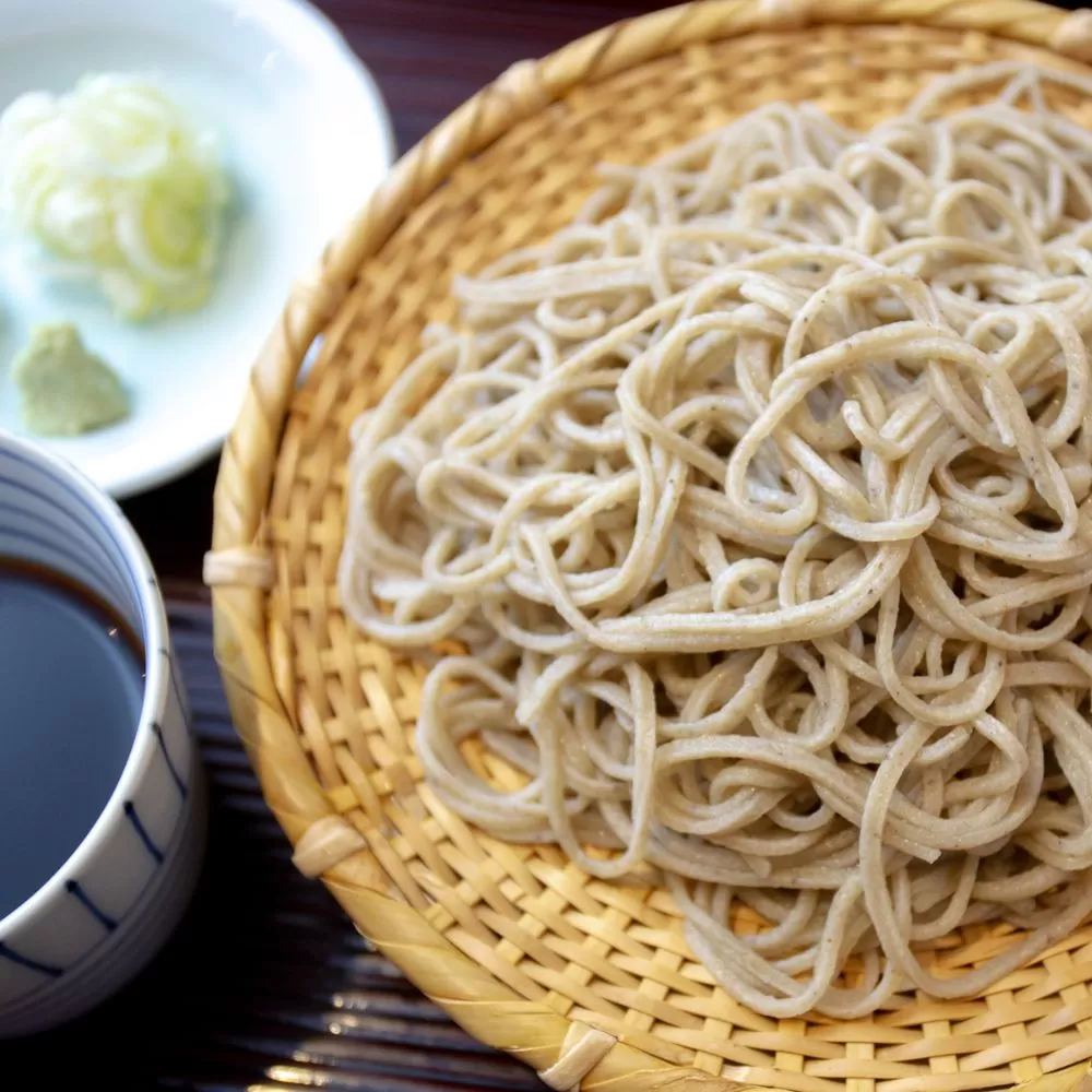 手打ち十割そば10食分つゆ付きセット（生そば）