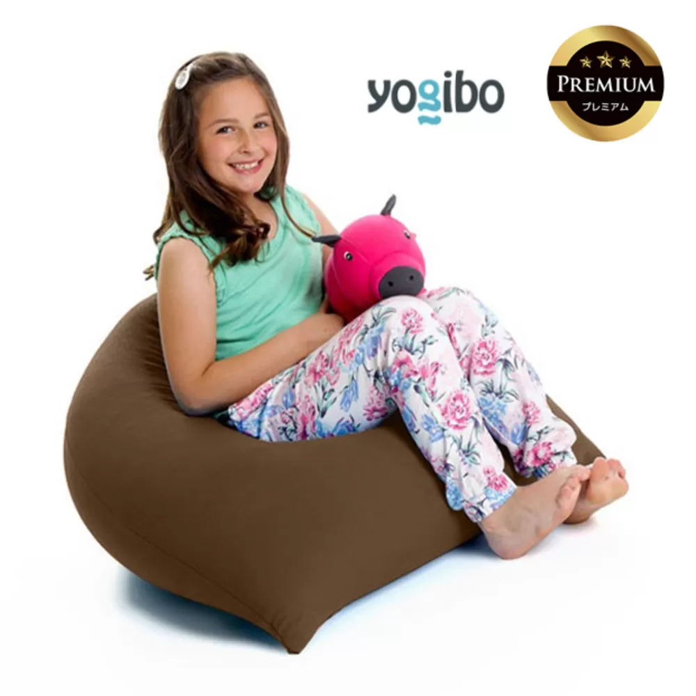 Yogibo Pyramid Premium（ヨギボー ピラミッド プレミアム）＜チョコレートブラウン＞