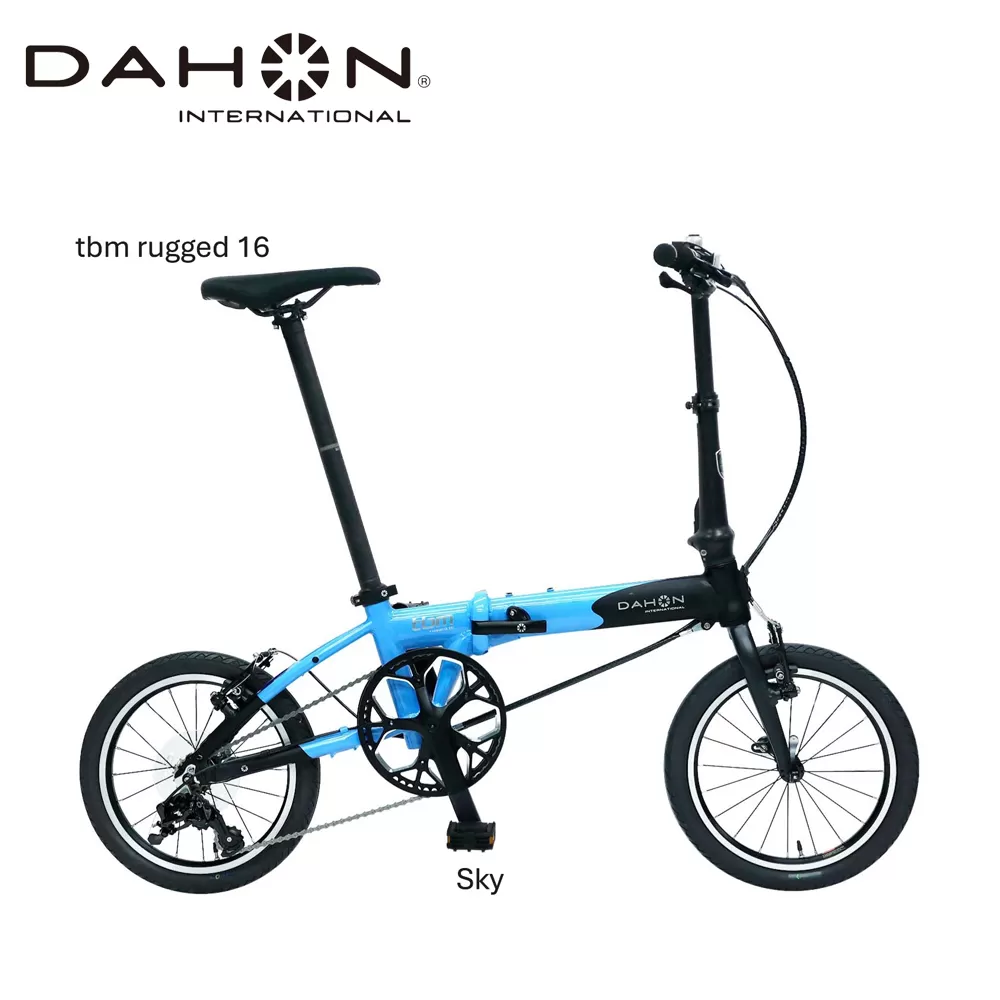 DAHON Int Folding Bike tbm rugged 16　Sky【四日市市 で人気の返礼品 武田産業 折り畳み自転車 自転車 折りたたみ自転車 折りたたみ式自転車 三重県 四日市市ふるさと納税】