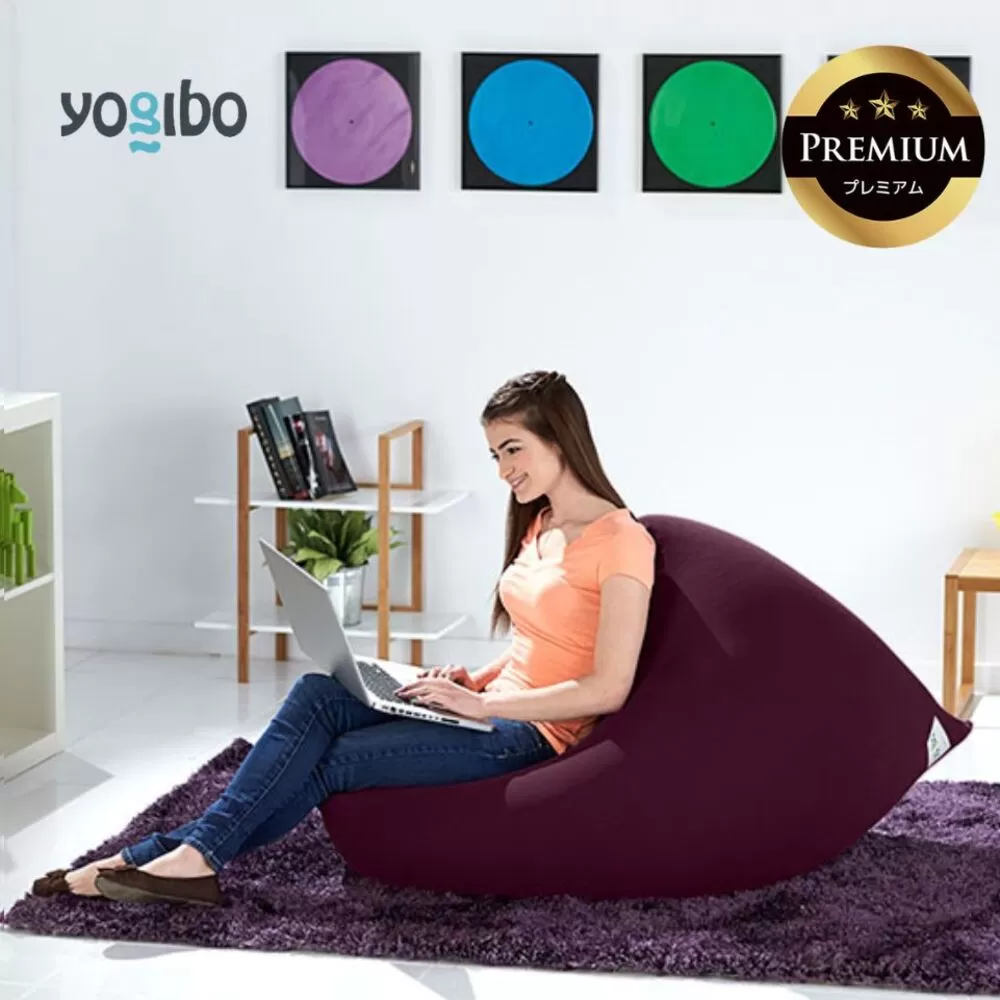 Yogibo Mini Premium（ヨギボー ミニ プレミアム）＜ディープパープル＞