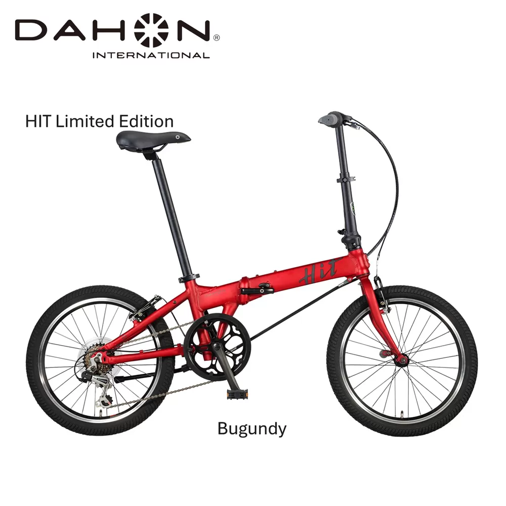 DAHON International Folding Bike HIT Limited Edition　Bugundy【四日市市 で人気の返礼品 武田産業 折り畳み自転車 自転車 折りたたみ自転車 折りたたみ式自転車 三重県 四日市市ふるさと納税】