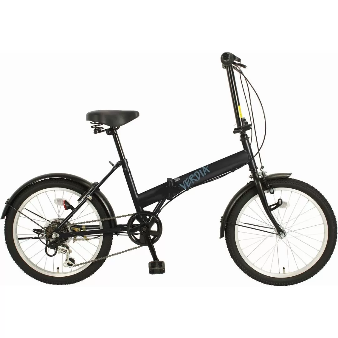 オリタタミ自転車２０インチ　６段変速　ヴェルディア　ブラック