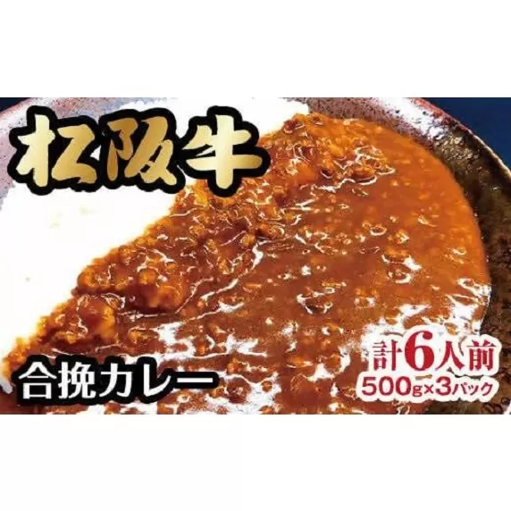 【1-179】松阪牛入り合挽カレー