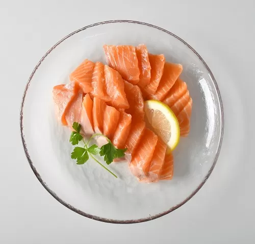 [1.5-9]サーモン短冊 約600g