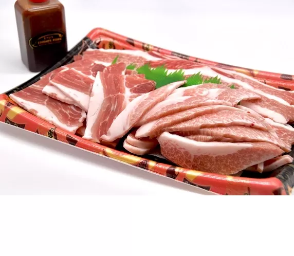 【002230】松阪豚 香味ダレ付 焼肉 セット 約800g カルビ トウガラシ トントロ 松阪豚専門店 まつぶた ふるさと納税 豚肉 ポーク ぶた肉 キャンプ バーベキュー 焼き肉 三重 松阪 肉