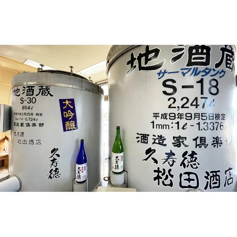 ソムリエが推薦する大瓶 大吟醸・吟醸 伊賀生酒セット 各1本