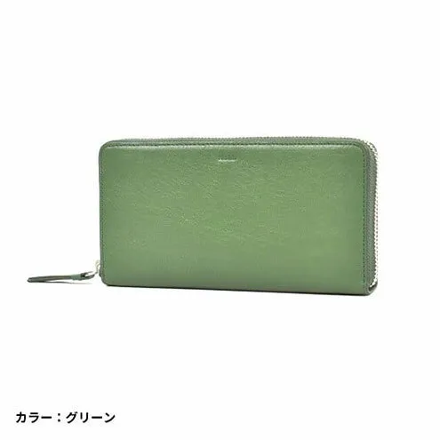 レディース本革長財布 4M2-1151（・グリーン）