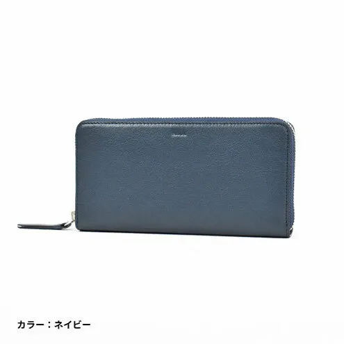 レディース本革長財布 4M2-1151（・ネイビー）