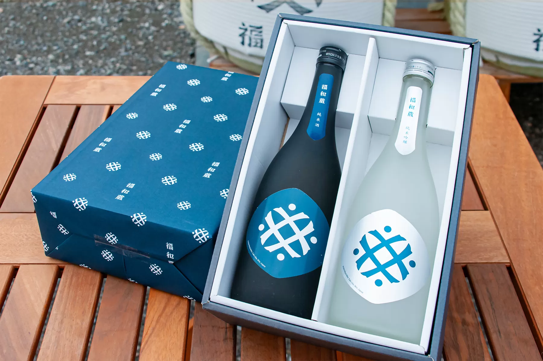 日本酒　福和蔵　純米酒　純米吟醸の金賞セット　720ml×2本　IM-02
