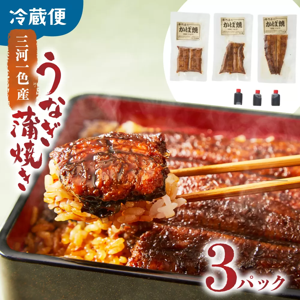 3代目が焼く蒲焼き真空パックA 3パック 国産 うなぎ 蒲焼 鰻 ウナギ 蒲焼 国産 鰻 ウナギ うなぎ 蒲焼き うなぎ蒲焼 土用の丑の日 三重県 多気町 UK‐01