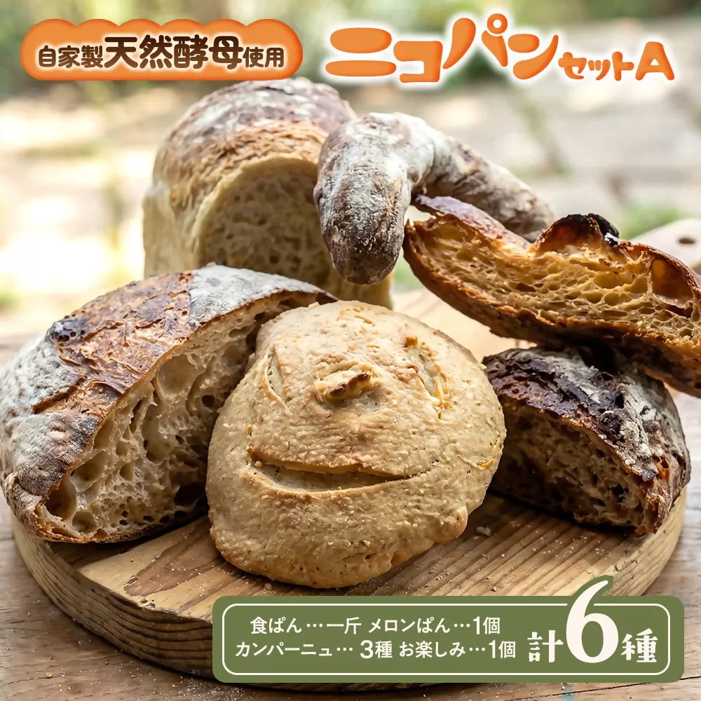 NP-01　カラダヨロコブ天然酵母のニコパンセットA