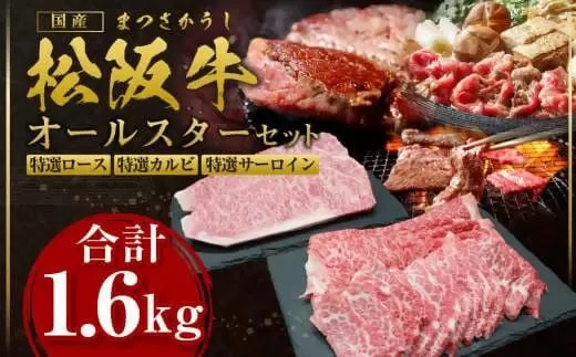 SS-48　松阪牛オールスターセット／ 国産牛 松阪牛 松坂牛 高級和牛 黒毛和牛 ブランド牛（ 近江牛 神戸牛 に並ぶ 日本三大和牛 ） 霜降り 冷凍 ふるさと納税 送料無料 牛肉 にく 大人気 贅沢 おすすめ 贈り物 リピート 瀬古食品 霜ふり本舗 三重県 多気町
