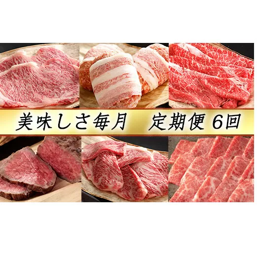 【カネ吉山本】近江牛 おいしさ毎月便−喜−（全6回定期便）（2023年9月改定）【Y092U】