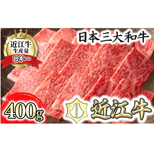 【カネ吉山本】近江牛[吟] 焼肉用 サーロイン【400g】【Y041U1】