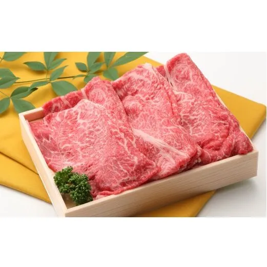 【近江牛　毛利志満】近江牛　すき焼き・しゃぶしゃぶ用スライス【500ｇ】【S022U】