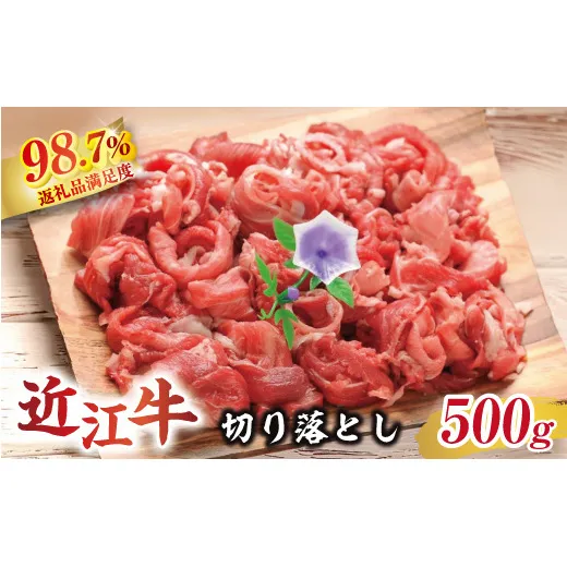 近江牛切り落とし【500g】【AC02W】(滋賀県 近江八幡市)