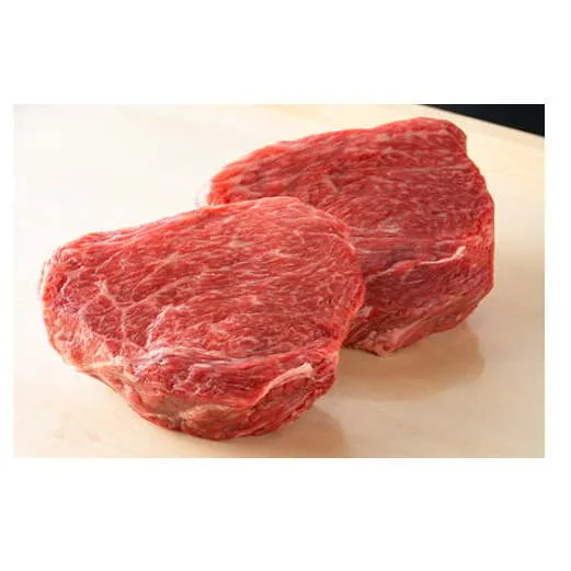 【寛閑観】近江牛　赤身ステーキ130ｇ×2枚（ランプ・イチボ）【冷蔵】【FR26W】