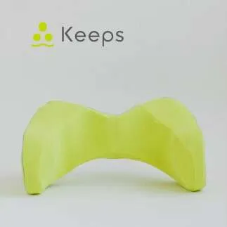 【nishikawa/西川】 Keeps（キープス）ランバークッション／イエロー【P374U】