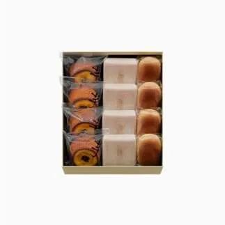 【たねや】福寿芋4個・栗饅頭4個・斗升最中4個入り【FT16W】