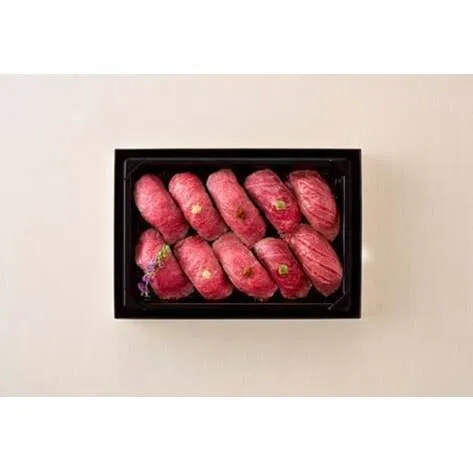 【カネ吉山本】近江牛肉寿司｜特上【Y198W】