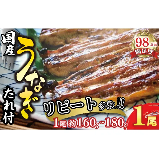 【一度食べたらやみつき！リピート多数】うなぎ蒲焼１尾【D008W1】（滋賀県　近江八幡市）