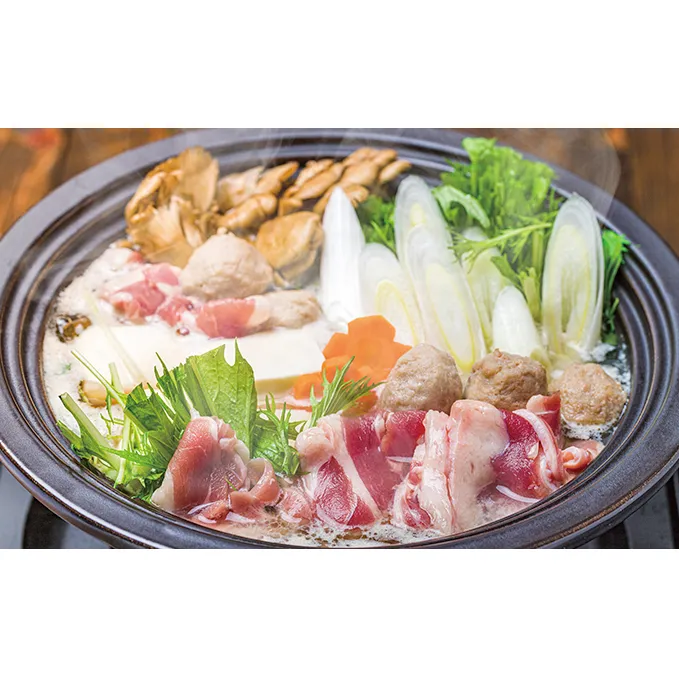 鴨鍋セット（鴨肉・だし）4～6人前 ジビエ鍋 