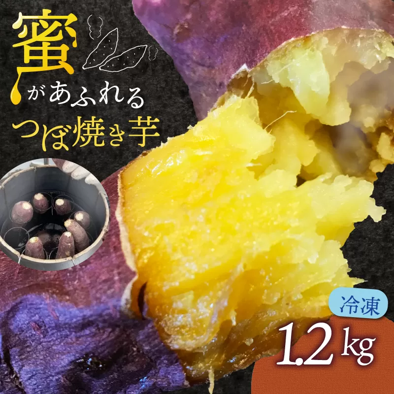 つぼ焼き芋(計1.2kg・約6本入) 特産品 焼き芋 さつまいも スイーツ 国産 蜜芋 デザート [uj-EC001][つぼ焼き芋 SoGa屋]